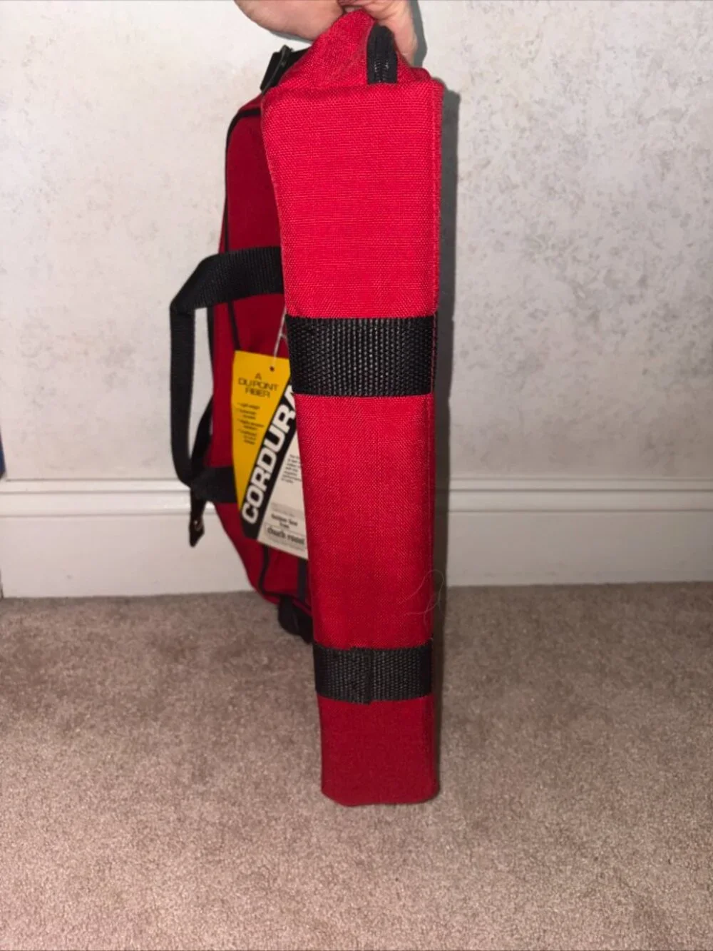 Outdoor Gear from chuck roast CORDURA nylon bag Red Large Durable 20x13x3 inches